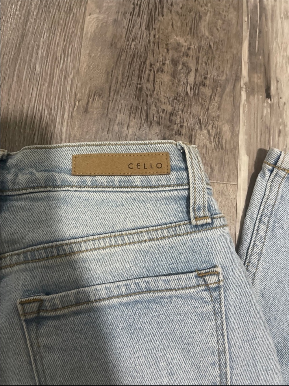 CELLO Light Blue High-Rise Women’s Jeans